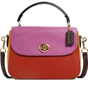Coach leather Marlie satchel purse NEW